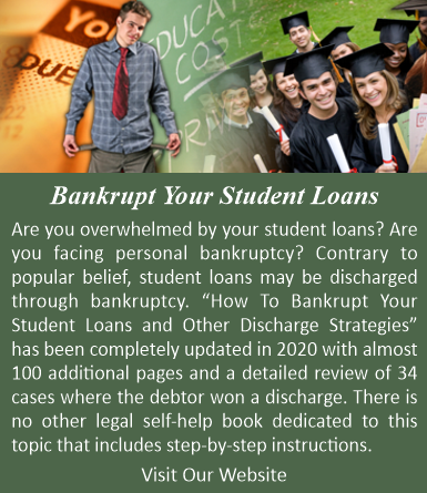 Find out how to Bankrupt Your Student Loans